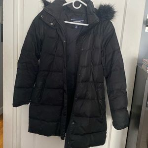 Long Black Puffer Jacket